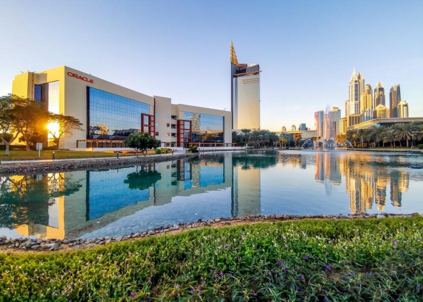 View,Of,Dubai,Skyline,From,The,Dubai,Internet,City.,Dubai