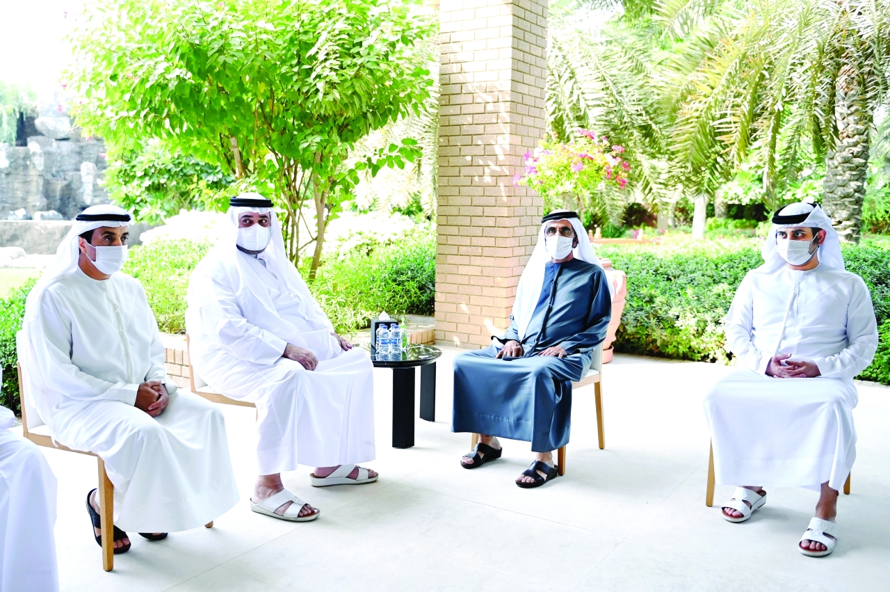 ظ…ط­ظ…ط¯ ط¨ظ† ط±ط§ط´ط¯ ظٹظ‚ط¯ظ… ظˆط§ط¬ط¨ ط§ظ„ط¹ط²ط§ط، ظپظٹ ظˆظپط§ط© ظ…ط§ط¬ط¯ ط§ظ„ظپط·ظٹظ… (2)