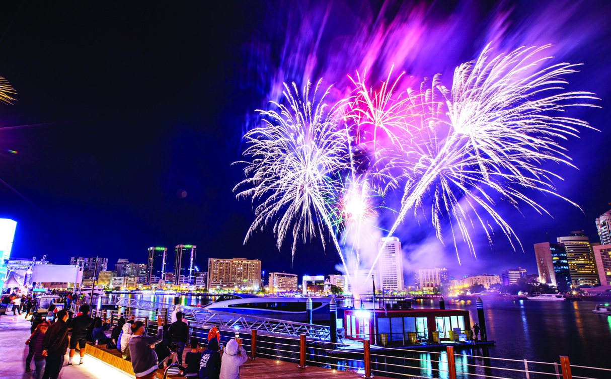 Al Seef Dubai Shopping Festival Fireworks