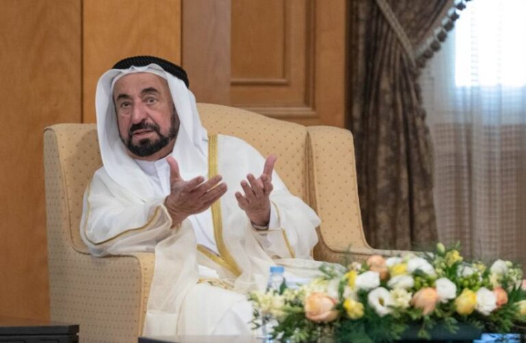 حاكم الشارقة يستقبل وفد كلية طب القوات المسلحة المصرية  1