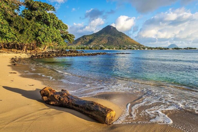 Rocky,And,Sandy,Shore,In,Tamarin,Bay,,Wolmar,,Flic,En