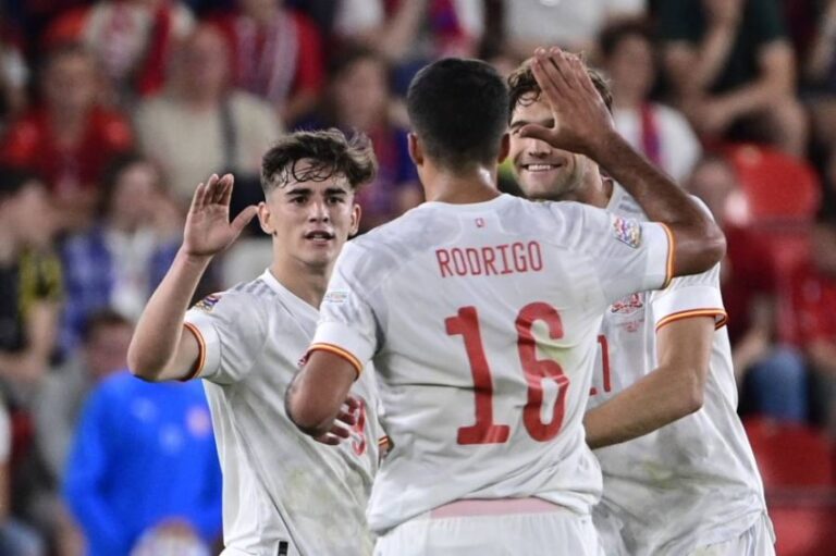 Czech Republic Spain Nations League Soccer