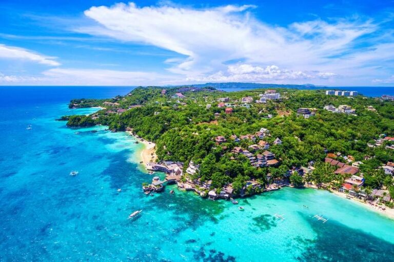 Boracay,Island,Aerial,View,,Western,Visayas,,Philippines.