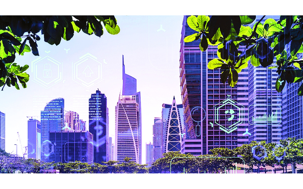 Panoramic,View,Skyscrapers.,Modern,Cityscape,Of,The,Capital,Of,The