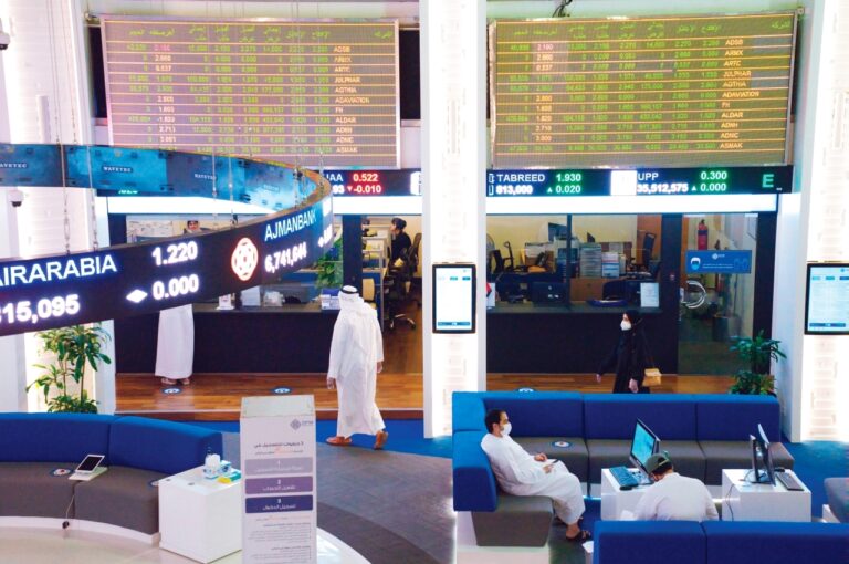 Virus Outbreak Dubai Stock Market