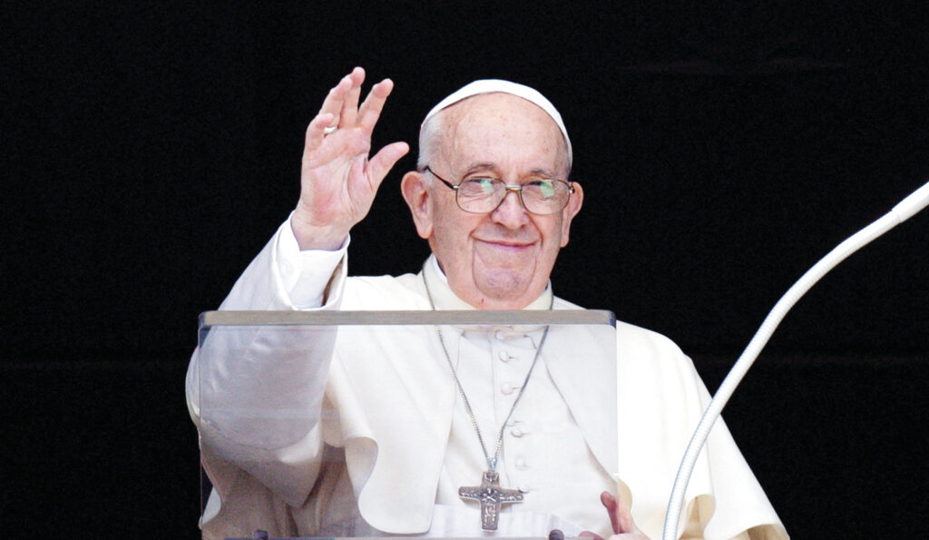 Pope Francis leads Angelus prayer