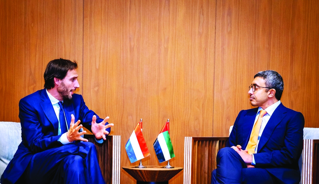 ط¹ط¨ط¯ط§ظ„ظ„ظ‡ ط¨ظ† ط²ط§ظٹط¯ ظٹظ„طھظ‚ظٹ ط¹ط¯ط¯ط§ ظ…ظ† ظˆط²ط±ط§ط، ط§ظ„ط®ط§ط±ط¬ظٹط© ظپظٹ ظ†ظٹظˆظٹظˆط±ظƒ 7