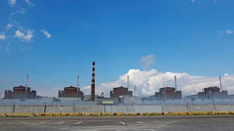Zaporizhzhia Nuclear Power Plant near Enerhodar