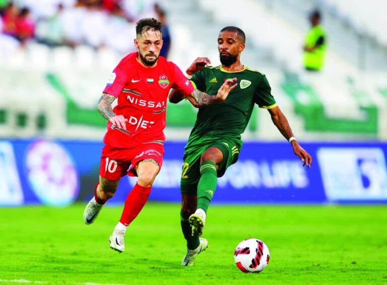 al ahli vs khorfakkan playing at khorfakkan stadium photros byzeeshan ahmed