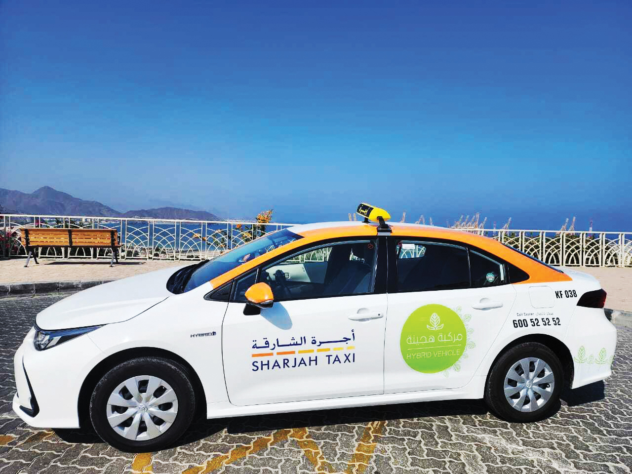 أجرة الشارقة تزيد من أسطولها للمركبات الهجينة بالمنطقة الشرقية بنسبة 65 ٪