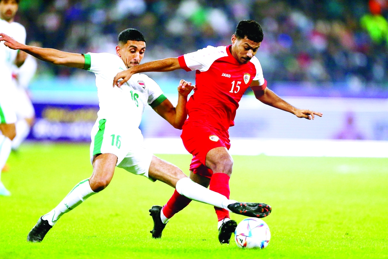 التعادل السلبي يحسم المباراة الافتتاحية لـ "خليجي 25" بين العراق وعمان.