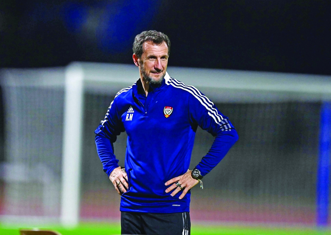 منتخب الإمارات يؤدي مرانه الأول استعداداً لمواجهة الأرجنتين بأبوظبي الأربعاء