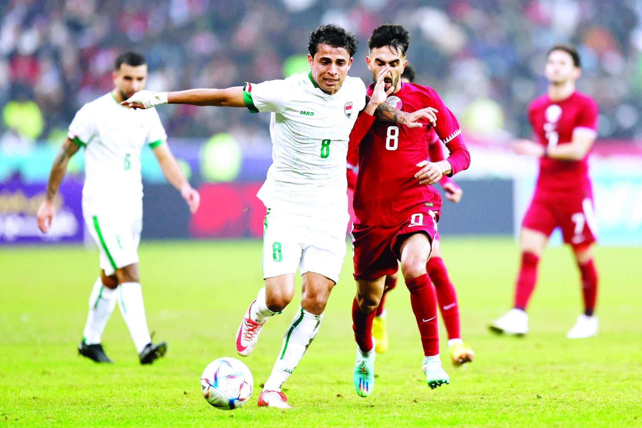 Arabian Gulf Cup25 - Semi Final - Iraq v Qatar