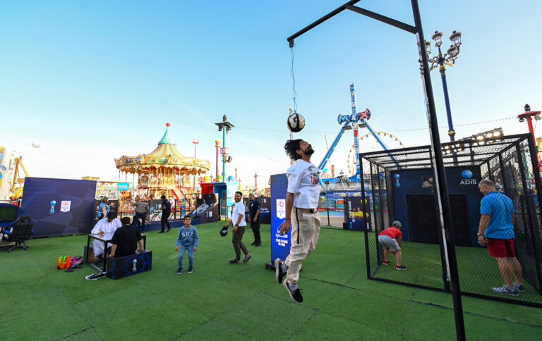 "رابطة المحترفين" تدشن الفعاليات الجماهيرية لكأس السوبر بالقرية العالمية في دبي