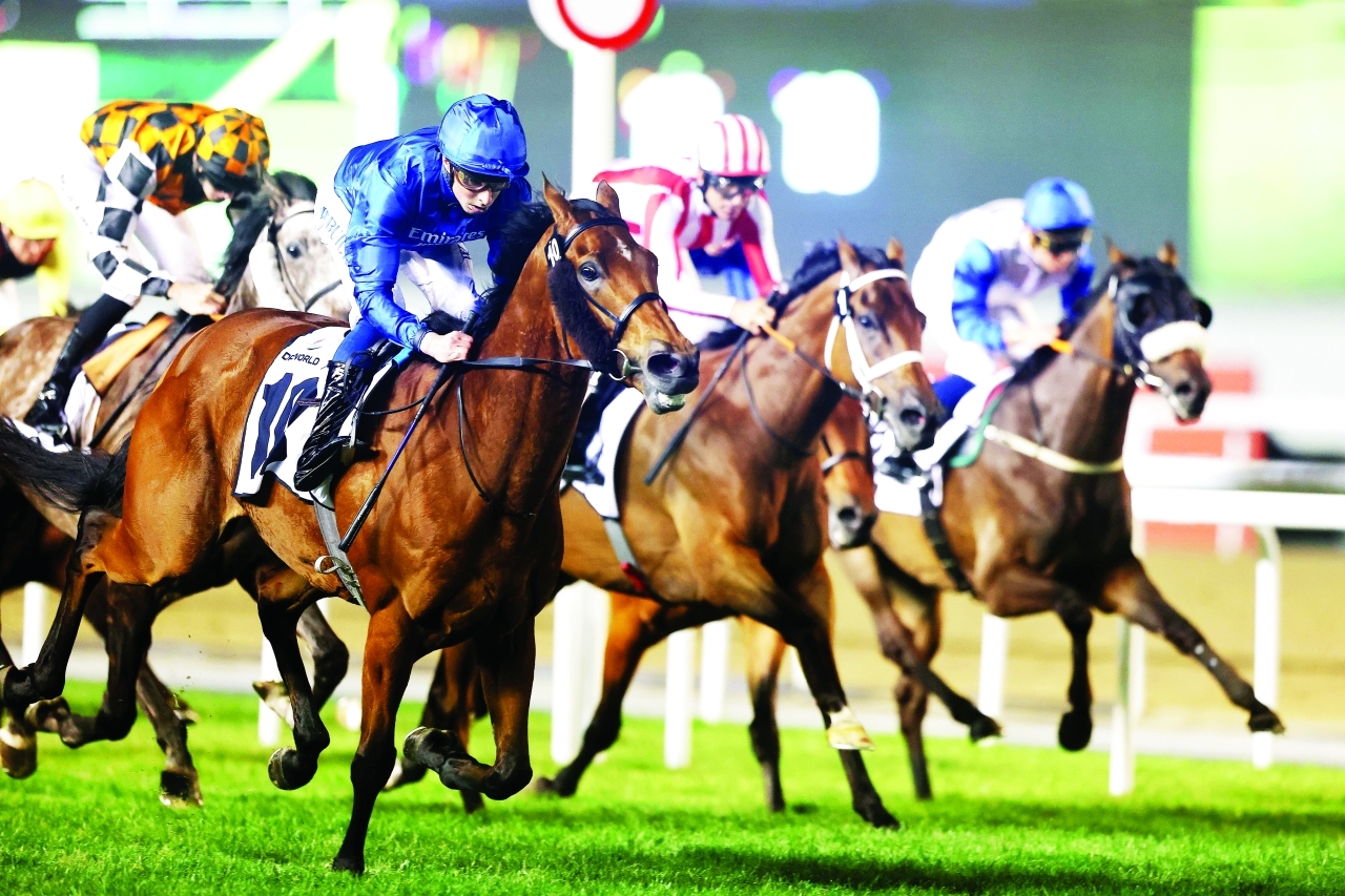 السباق كرنفال كآس دبي العالمي للخيول مضمار ميدان،February 17, 2023.تصوير غلام كاركر