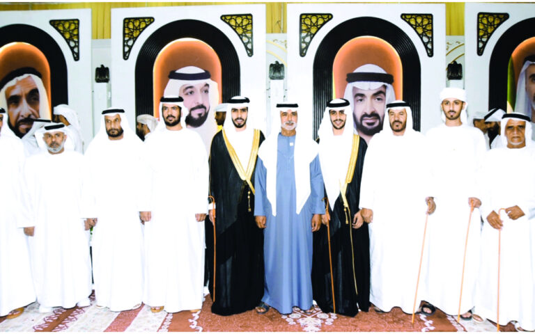 نهيان بن مبارك يحضر أفراح العفاري بالعين.