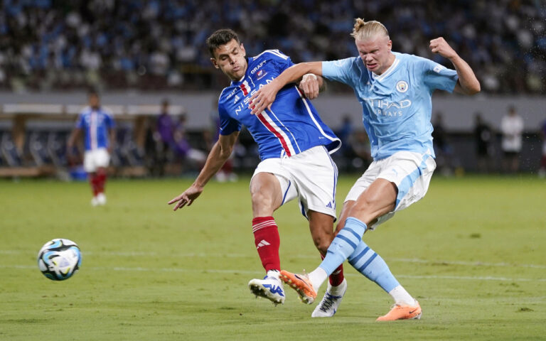 Manchester City vs Yokohama F Marinos pre-season friendly soccer match