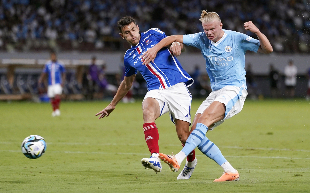 Manchester City vs Yokohama F Marinos pre-season friendly soccer match