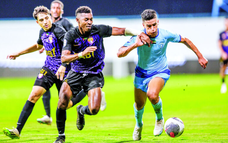 Alain vs Hatta playing at hatta stadium , photos by zeeshan ahmed 26 AUG 2023