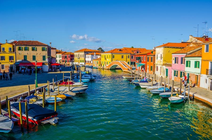 View,Of,A,Channel,On,Murano,Island,In,Italy