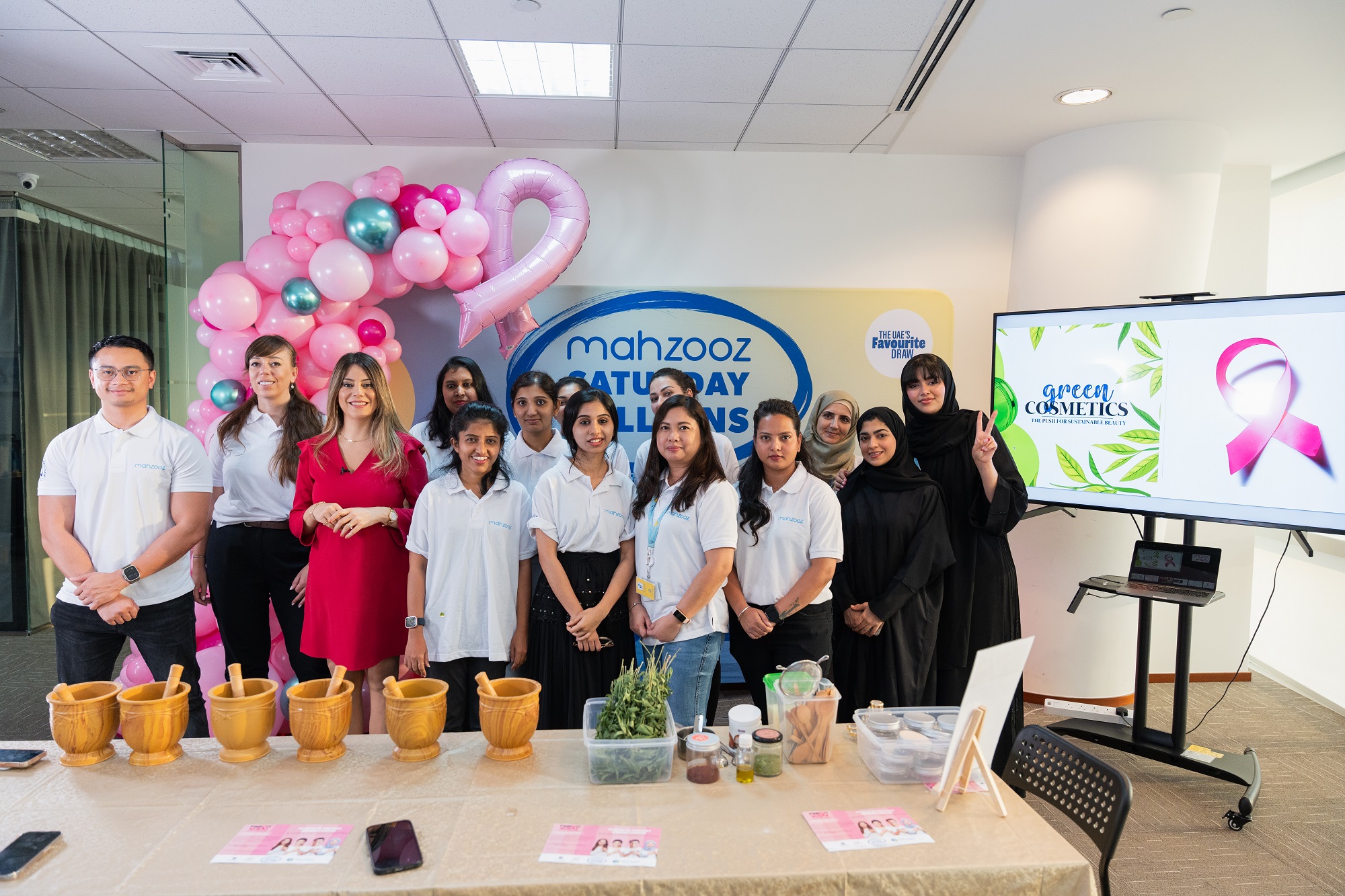 Mahzooz Breast Cancer Awareness Event