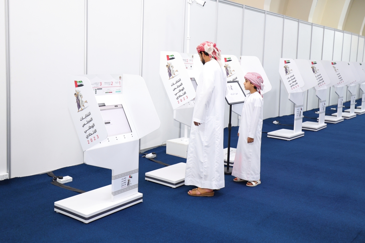 election day 3 , fujairah , photos by zeeshan ahmed , 7 oct 2023