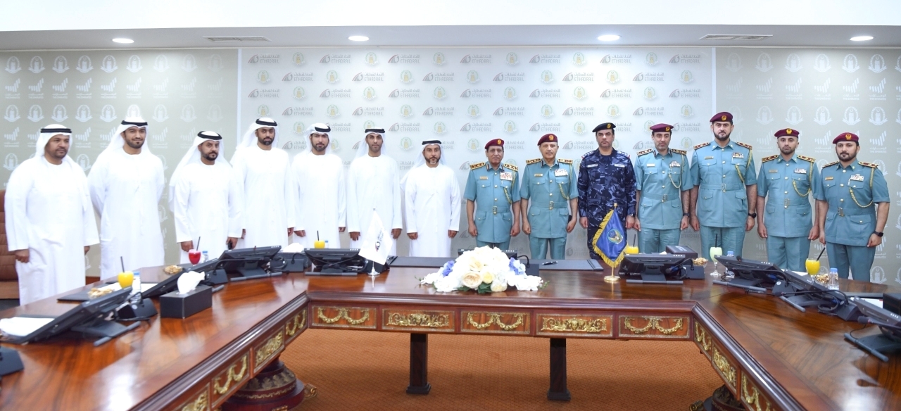 شرطة رأس الخيمة توقع مذكرة تفاهم مع الاتحاد للقطارات