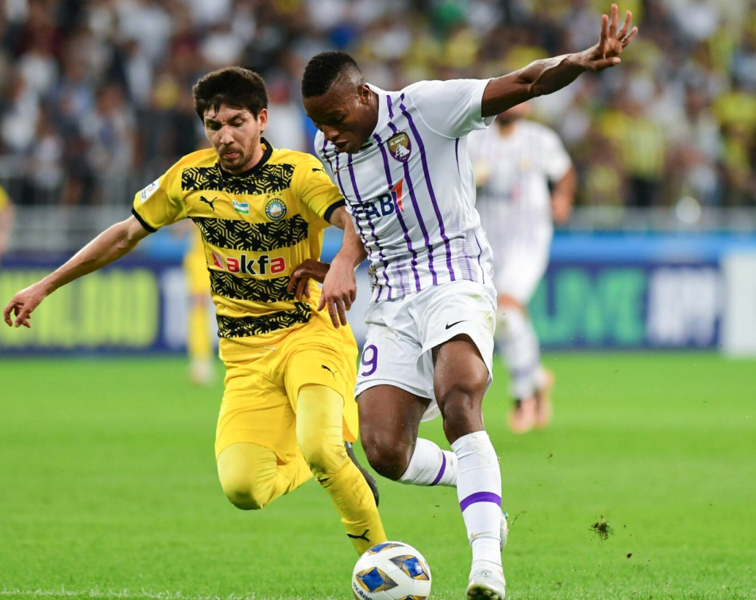 " الآسيوي" يسلط الضوء على العين بعد فوزه الكبير على باختاكور في دوري الأبطال