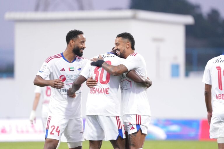 مباراة حتا والشارقة - بدون اسم مصور