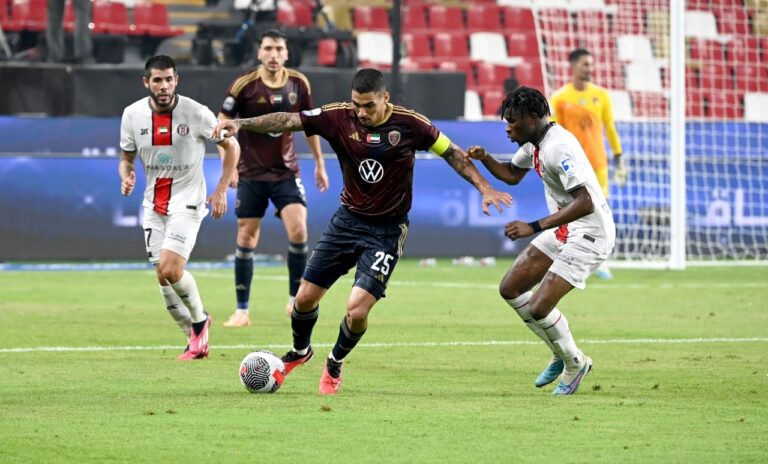فوز الوحدة وتعادل الإمارات مع عجمان في دوري أدنوك للمحترفين