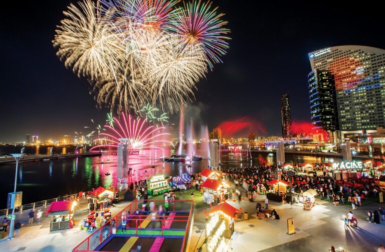 Dubai Festival City DSF fireworks