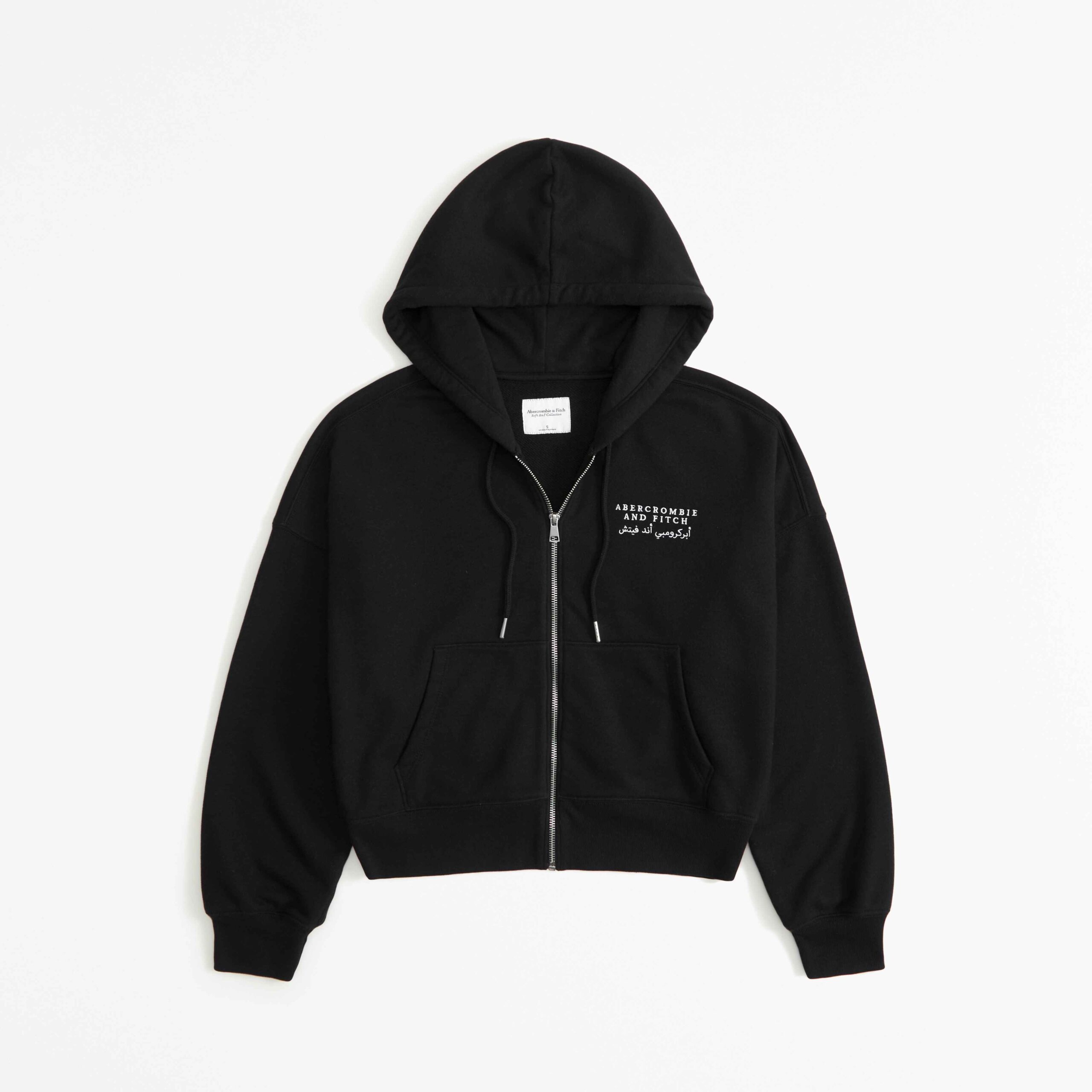 WW FRENCH TERRY SUNDAY FULL-ZIP - BLACK_11zon
