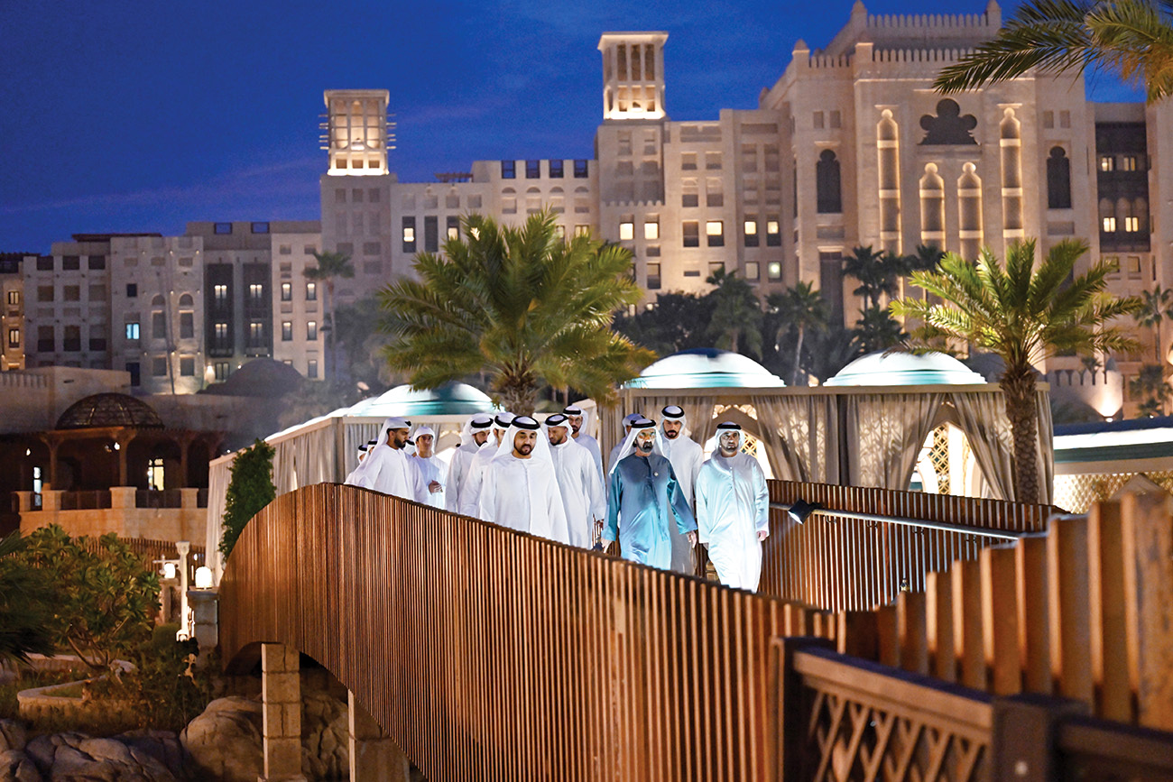 الشيخ محمد بن راشد يحضر اللقاء الاع