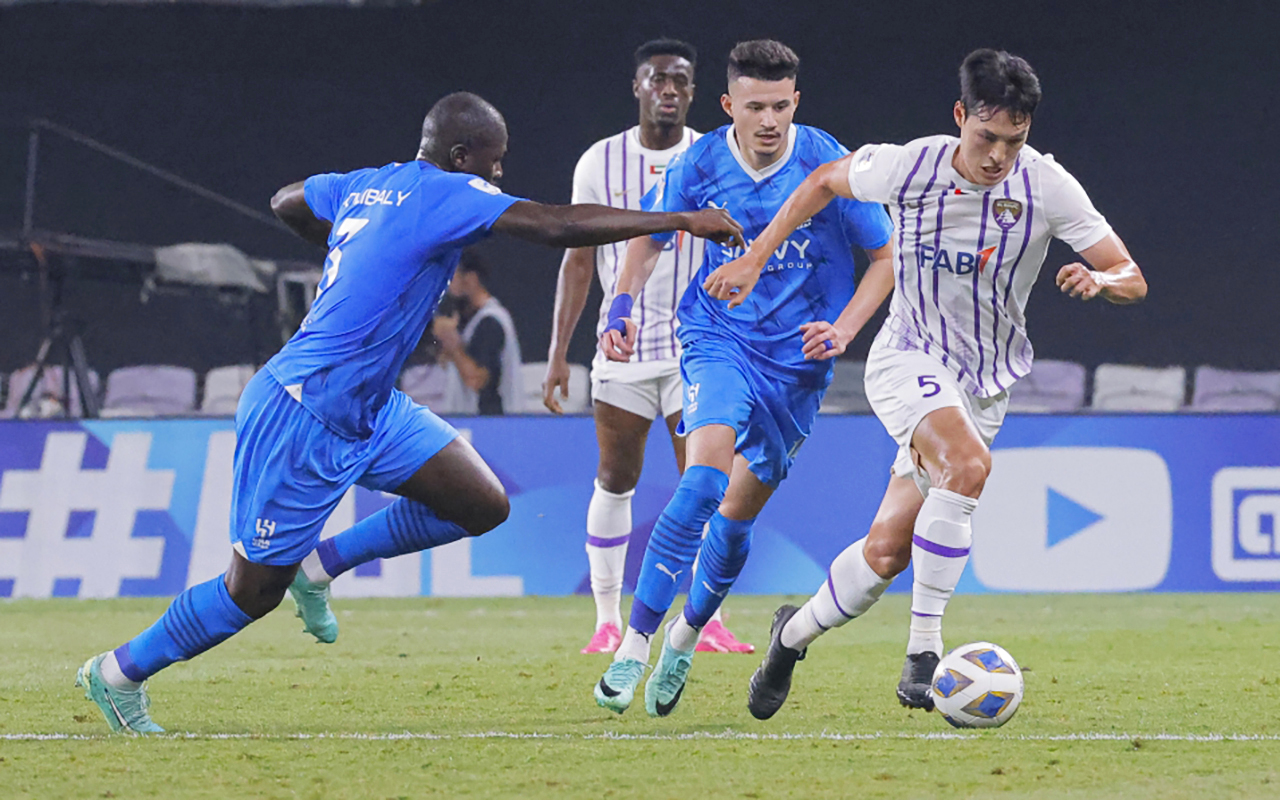 مباراة العين والهلال تصوير سيف الك
