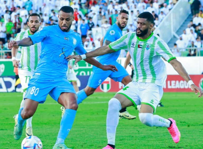 دبا الحصن ودبا يتنافسان على البطاقة الثانية المؤهلة إلى دوري أدنوك للمحترفين