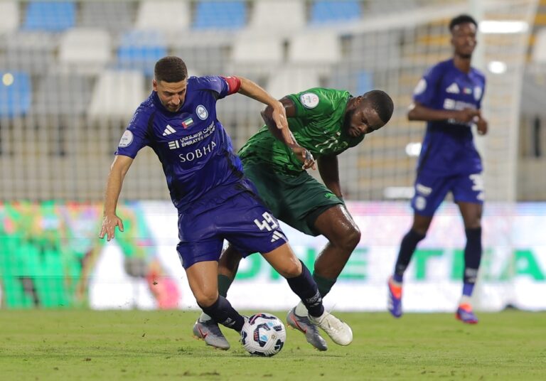 Alnasar vs urooba club playing at dibba stadium photos by zeeshan ahmed