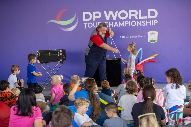 Family Fun at the DP World Tour Championship in Dubai