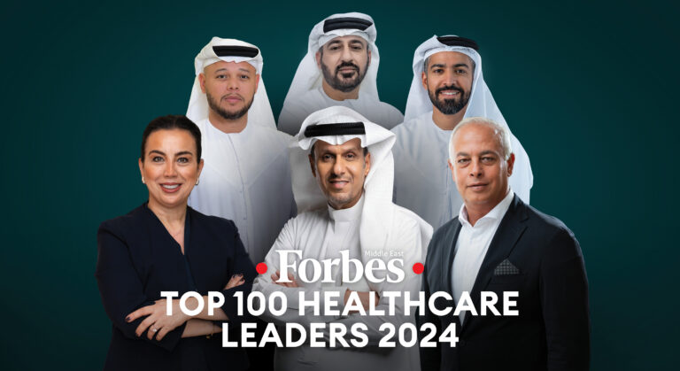 The Middle East's Top 100 Healthcare Leaders 2024. PR photo