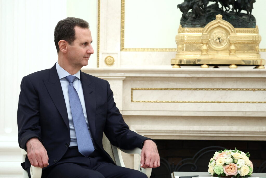 Russia's President Putin and Syria's President Assad meet in Moscow