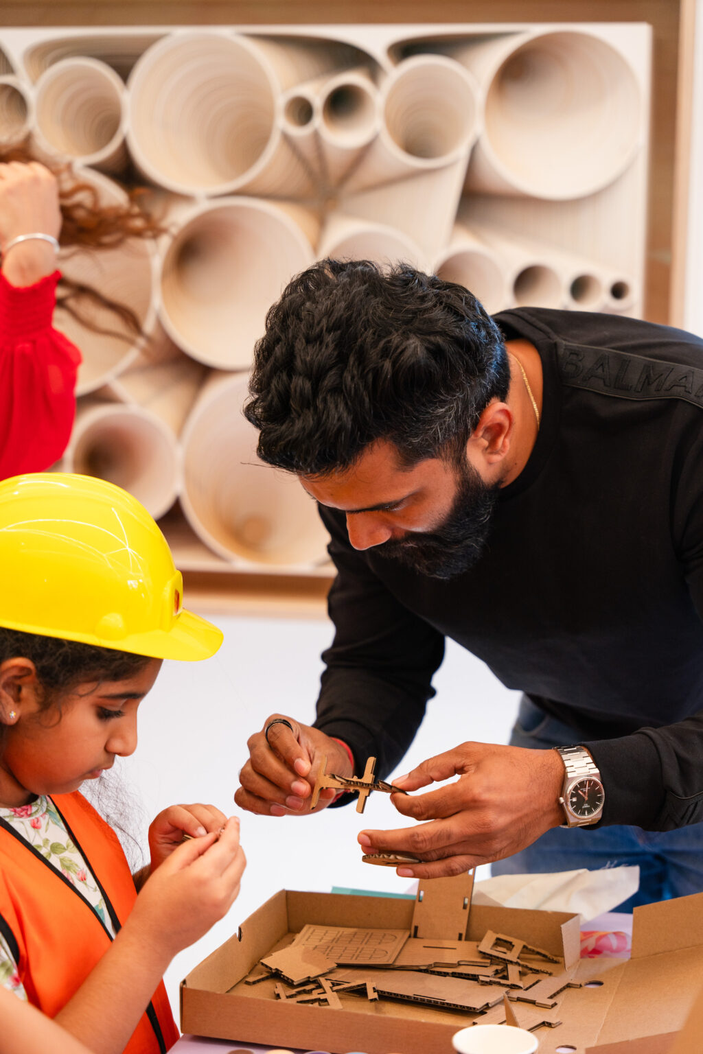 Sahil Naik leading the A.R.M. Holding Children's Programme. Photo credit_ Spark Media (7)