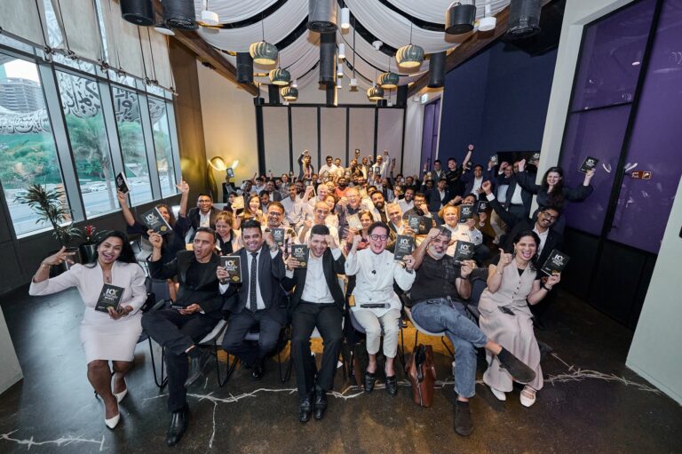 Guests and entrepreneurs at the 10X Strategy Wheel book launch in Dubai