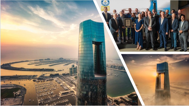 فندق “سييل دبي مارينا” التابع لمجموعة Vignette يدخل موسوعة “غيني” كأطول فندق في العالم