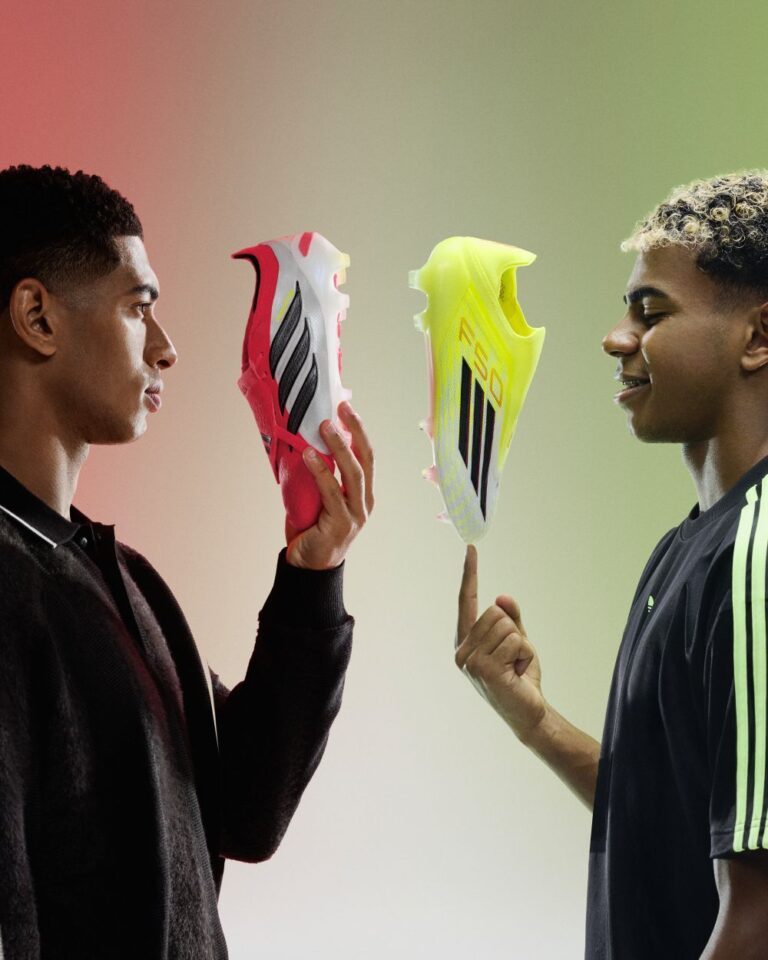 ADIDAS CHALLENGES PLAYERS TO CHOOSE A SIDE, AS LAMINE YAMAL AND JUDE BELLINGHAM FRONT LATEST PREDATOR AND F50 CAMPAIGN 4