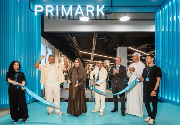 001 Ribbon Cutting - G.Pindoria, H.Almamzi, M.Kamha, A.Melo, M.Arayqat