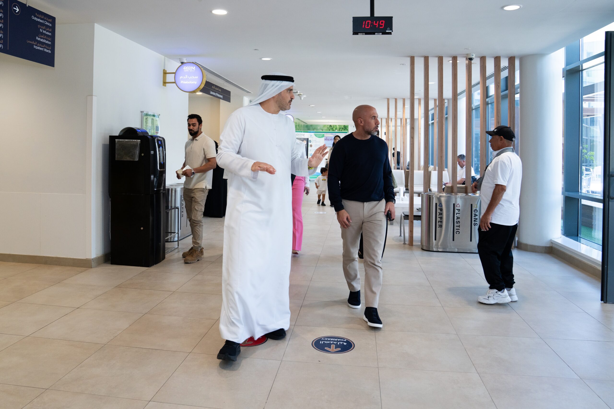 Ahmed Alkhoshaibi, Group CEO of Arada, and Zaid Al Siksek, Chairman of Reem Hospital (3)