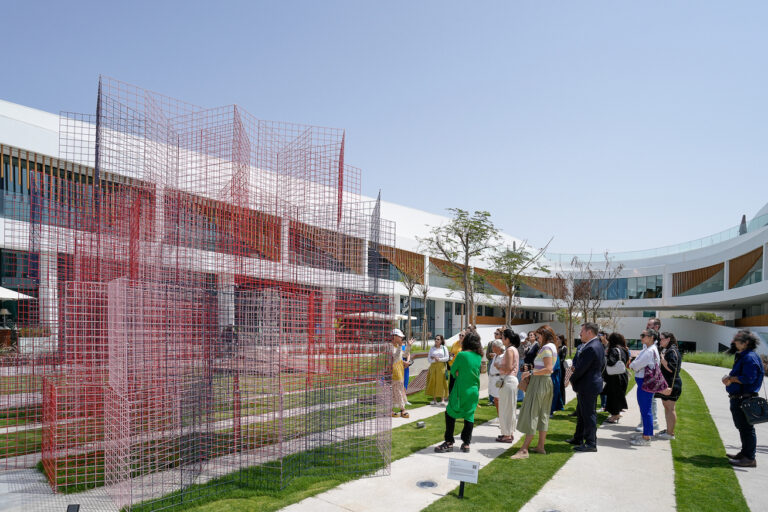 Visit at HUNA Sculpture Park, H Residence