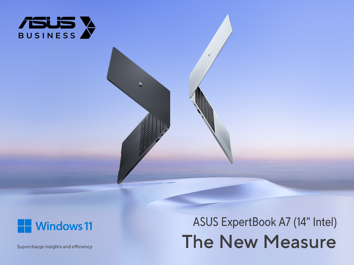 ASUS ExpertBook A7 runs on Windows 11